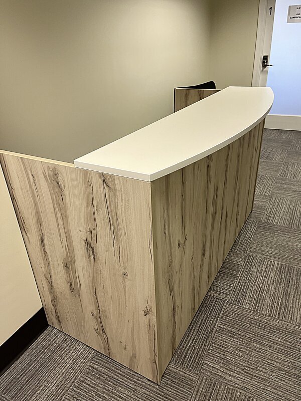 Reception desk