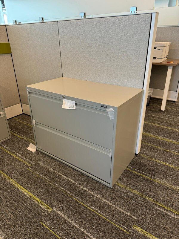 Lateral file cabinet