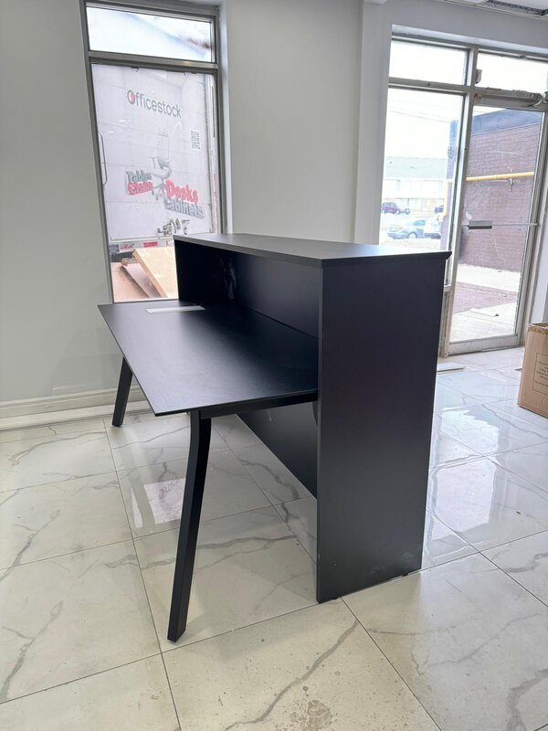 Rectangular reception desk