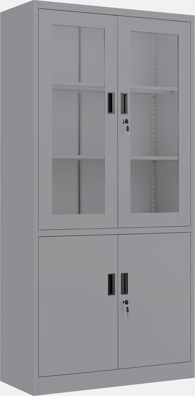 Metal storage cabinet