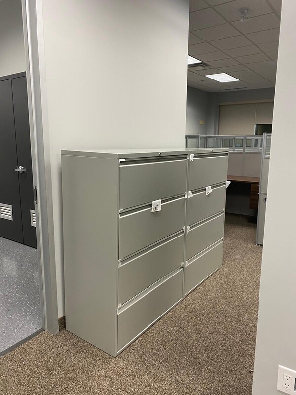 Lateral file cabinet