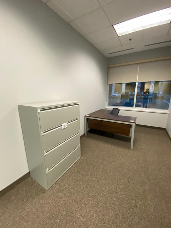 Lateral file cabinet