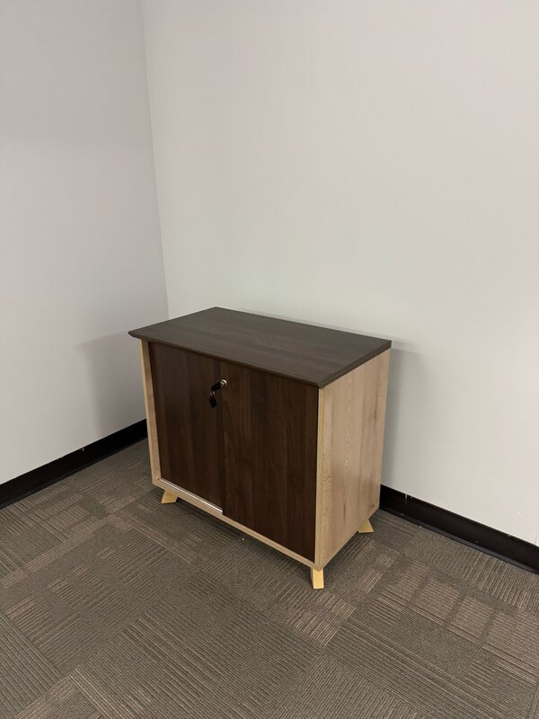 Sliding door cabinet