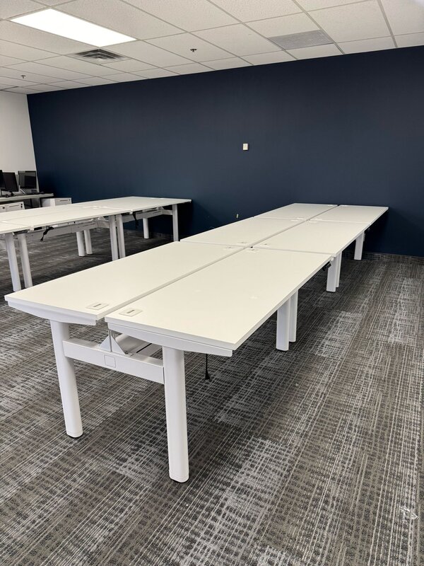 Shared electric desk