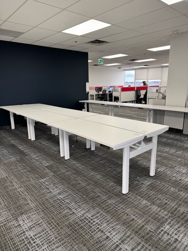 Shared electric desk