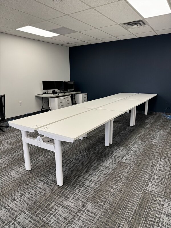 Shared electric desk