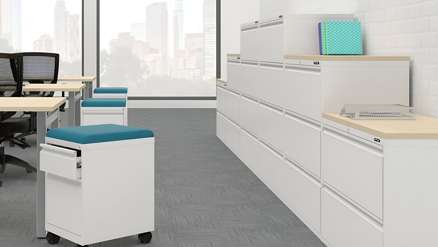 Lateral file cabinet