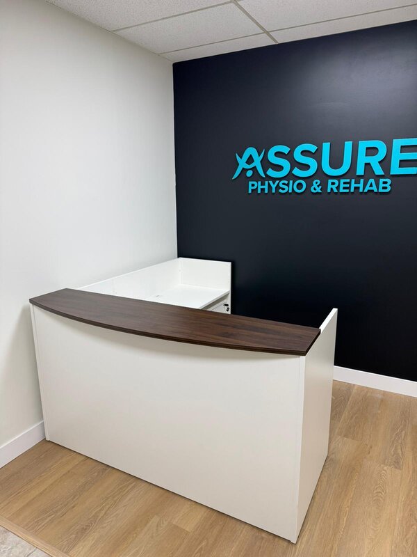 L-shaped Reception Desk