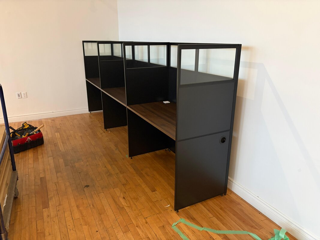 共享长方形隔间