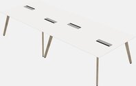 Modern Rectangular Shared Desk