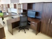 Rectangular Desk - Wooden Base