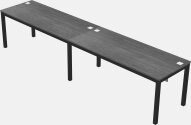 Rectangular Desk - Metal Frame