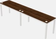 Rectangular Desk - Metal Frame