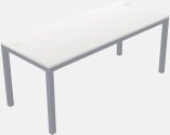 Rectangular Desk - Metal Frame
