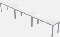 Rectangular Desk - Metal Frame