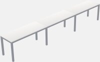 Rectangular Desk - Metal Frame