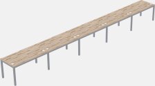 Rectangular Desk - Metal Frame