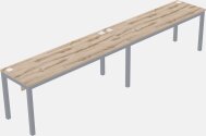 Rectangular Desk - Metal Frame