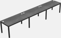 Rectangular Desk - Metal Frame