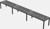 Rectangular Desk - Metal Frame
