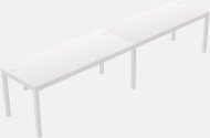 Rectangular Desk - Metal Frame
