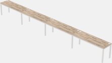 Rectangular Desk - Metal Frame