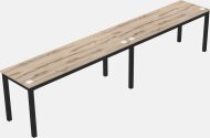 Rectangular Desk - Metal Frame