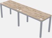 Rectangular Desk - Metal Frame