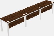 Rectangular Desk - Metal Frame