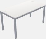 Rectangular Desk - Metal Frame