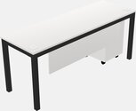 Rectangular Desk - Metal Frame
