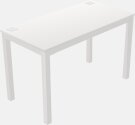 Rectangular Desk - Metal Frame