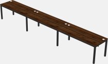 Rectangular Desk - Metal Frame