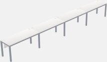 Rectangular Desk - Metal Frame