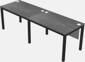 Rectangular Desk - Metal Frame