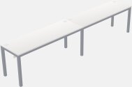 Rectangular Desk - Metal Frame