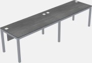 Rectangular Desk - Metal Frame