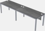 Rectangular Desk - Metal Frame