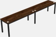 Rectangular Desk - Metal Frame