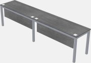 Rectangular Desk - Metal Frame