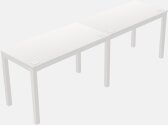 Rectangular Desk - Metal Frame