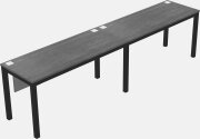 Rectangular Desk - Metal Frame