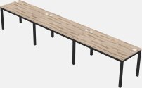 Rectangular Desk - Metal Frame