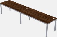 Rectangular Desk - Metal Frame
