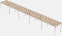 Rectangular Desk - Metal Frame