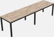 Rectangular Desk - Metal Frame