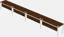 Rectangular Desk - Metal Frame