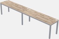 Rectangular Desk - Metal Frame