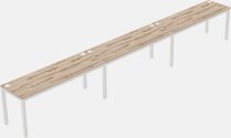 Rectangular Desk - Metal Frame
