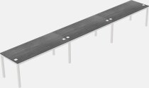 Rectangular Desk - Metal Frame